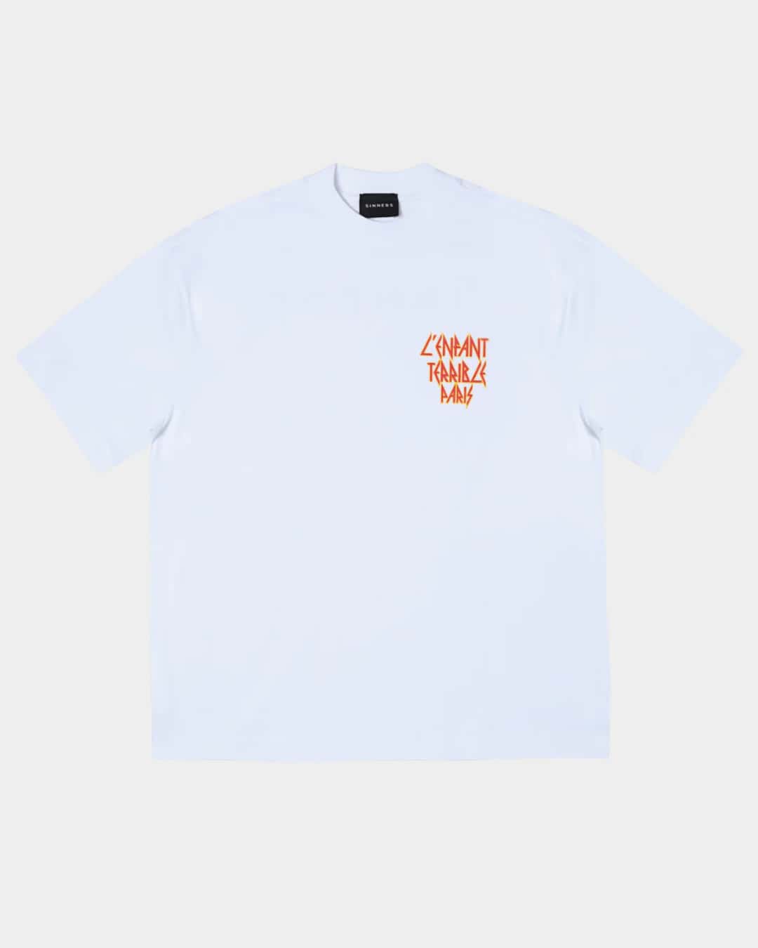 DEF SINNERS WHITE T-SHIRT