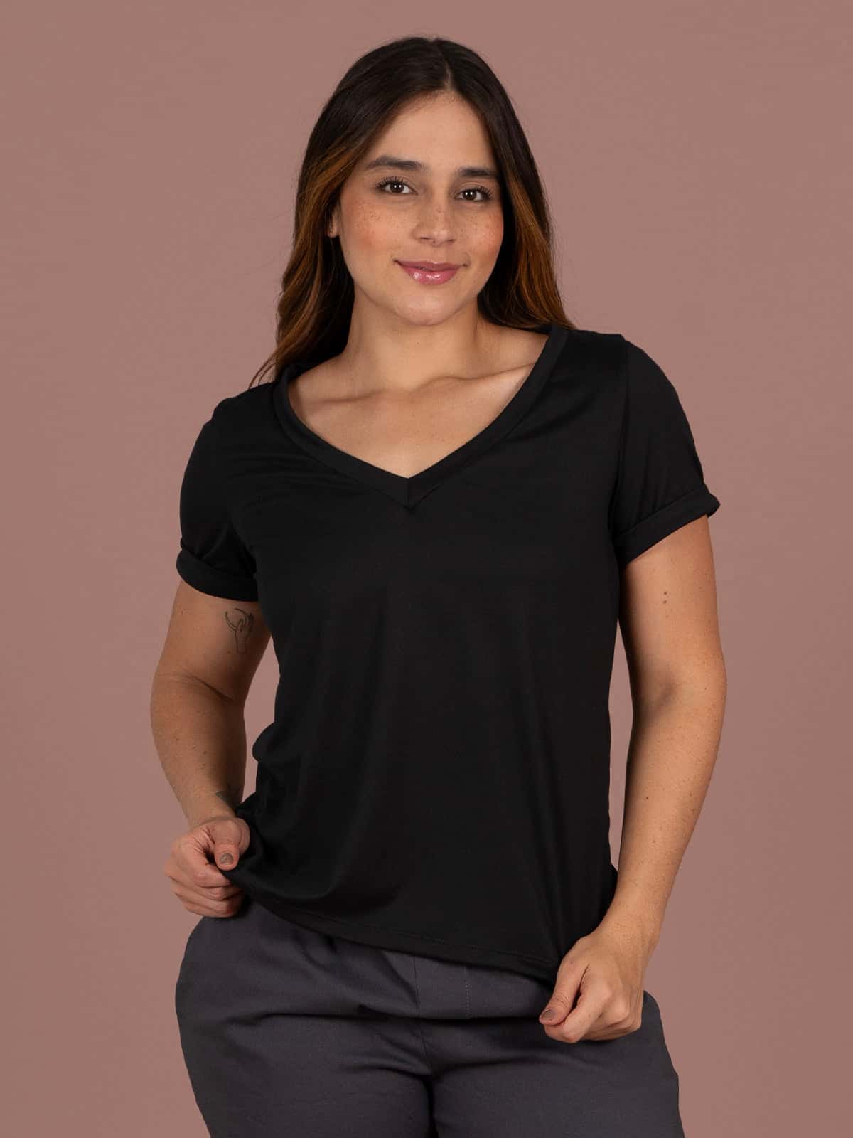 Blusa wonder galaxia negra