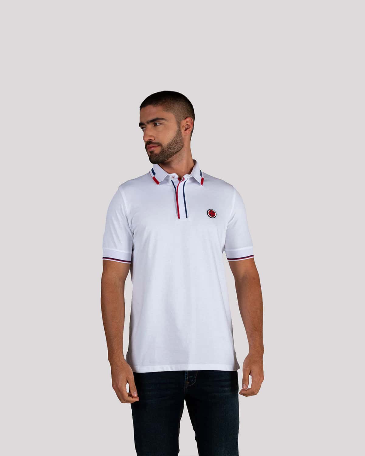 Polo blanca para Hombre