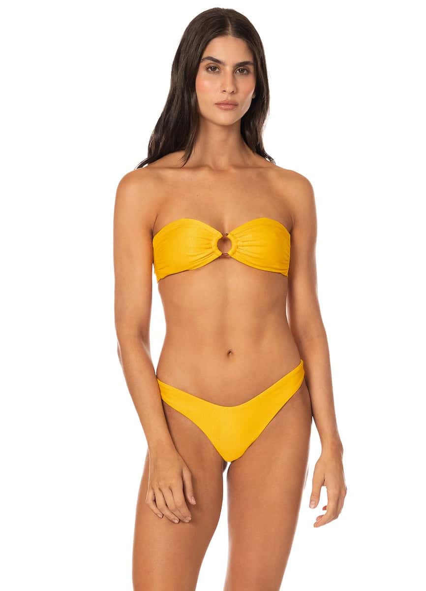 Maaji Sunbeam Sorbet Daelia Ring Bandeau Bikini Top
