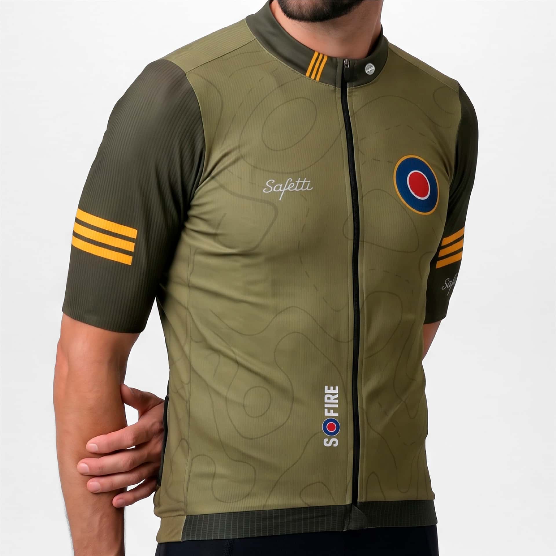 CAMISA CICLISMO MANGA CORTA S-FIRE GREEN PARA HOMBRE - miniatura 4