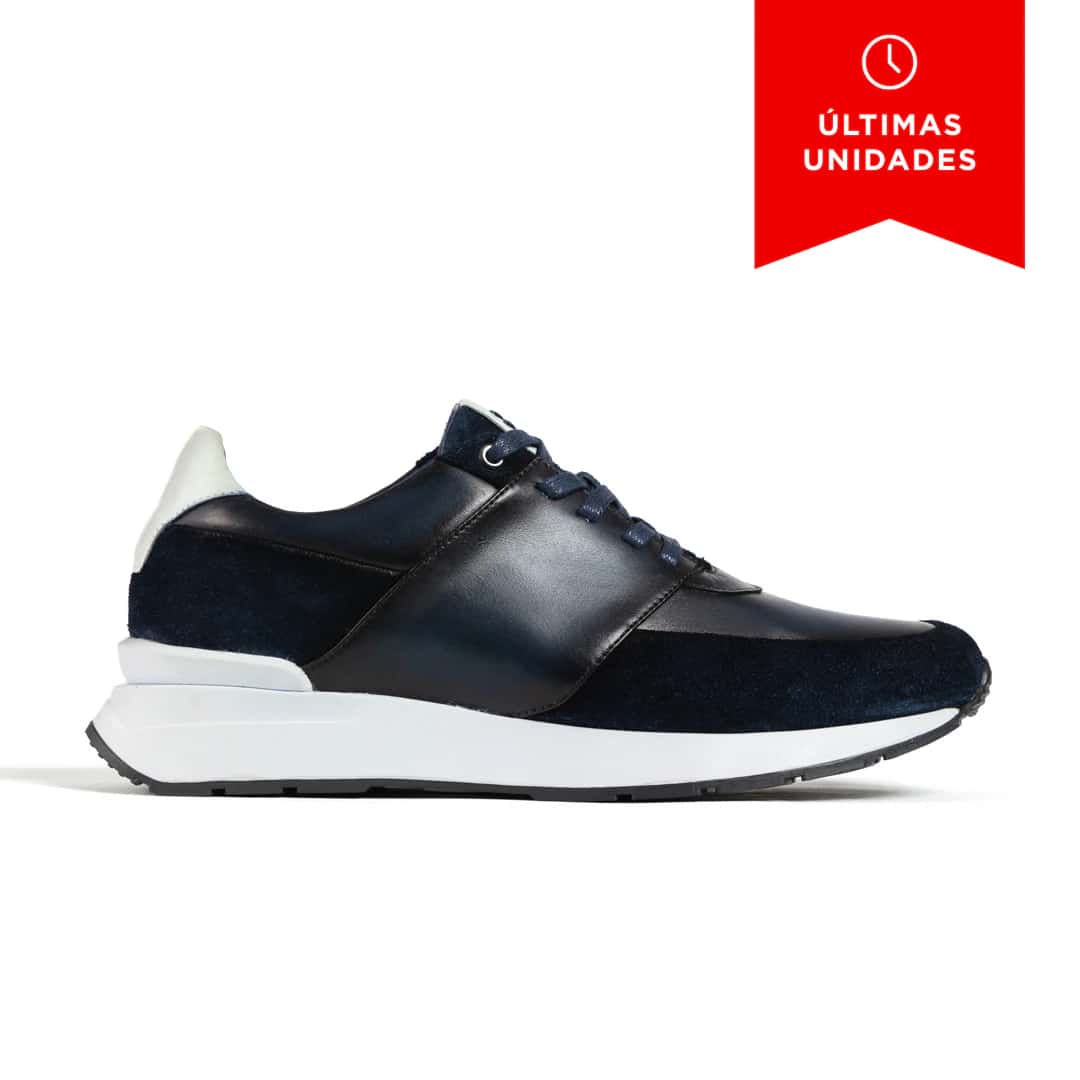 Sneaker Arezzo Azul - Blanco
