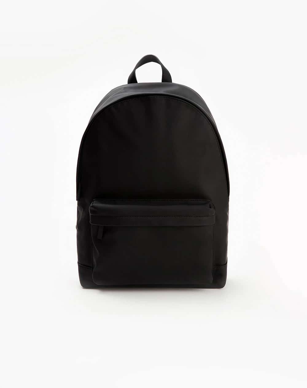 Morral minimalista negro hombre
