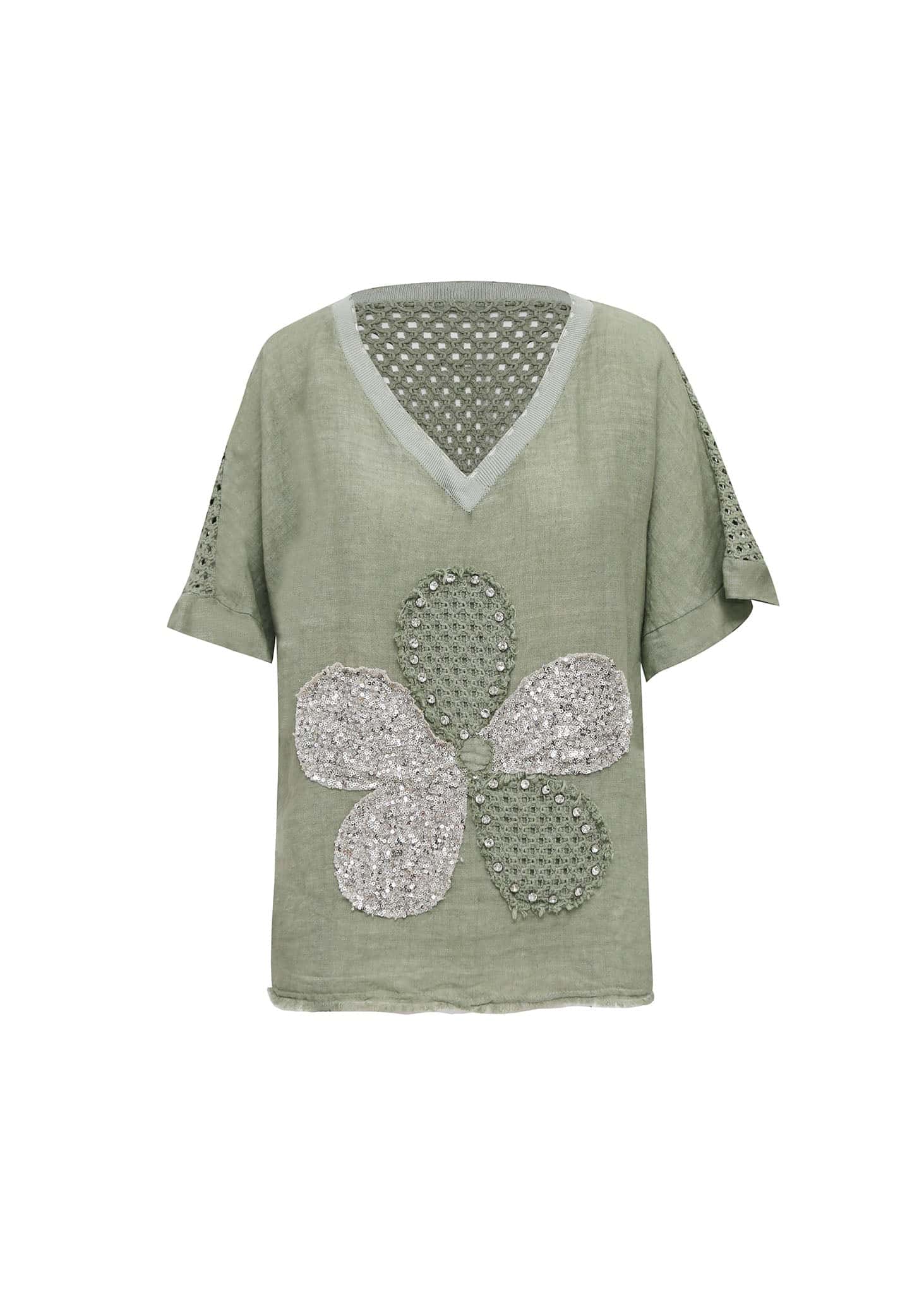 Blusa Emerald Shimmer