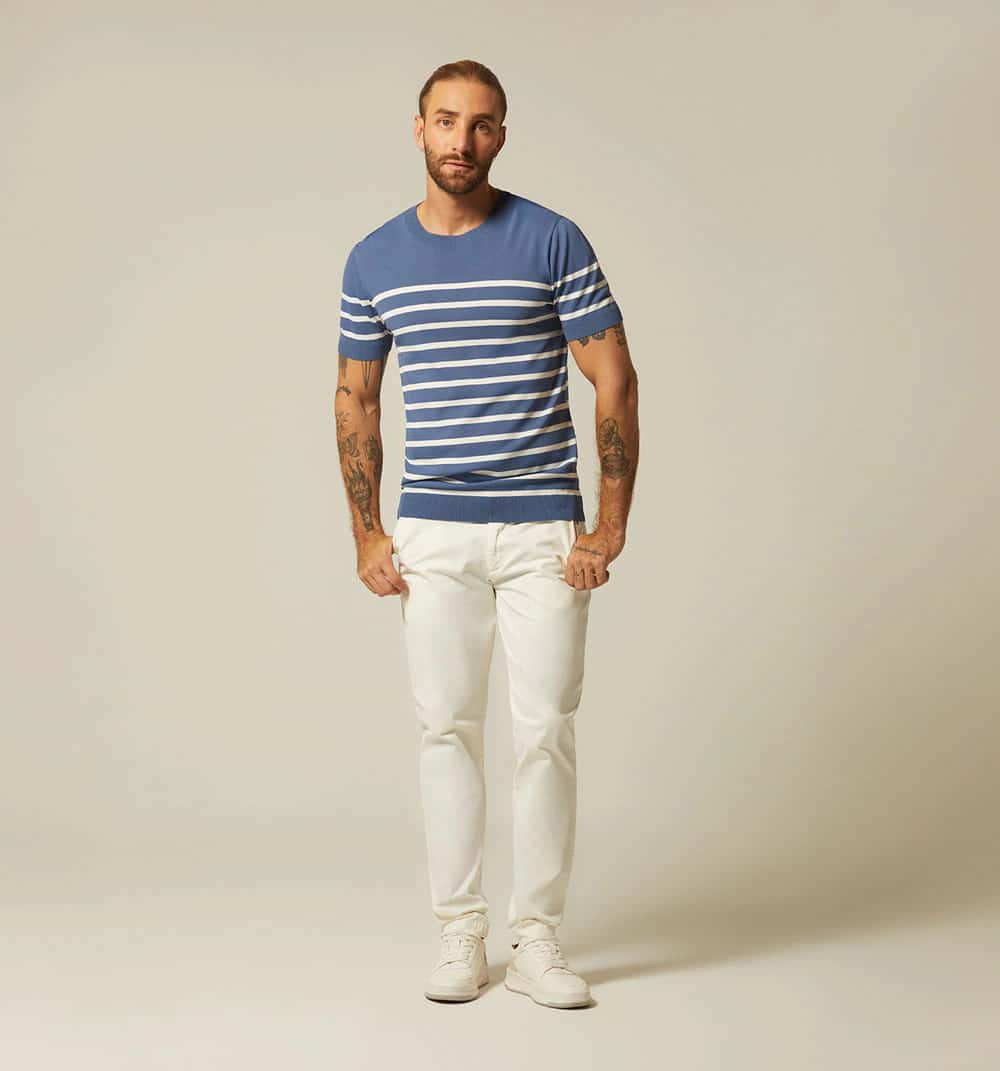 Camiseta para hombre tejida