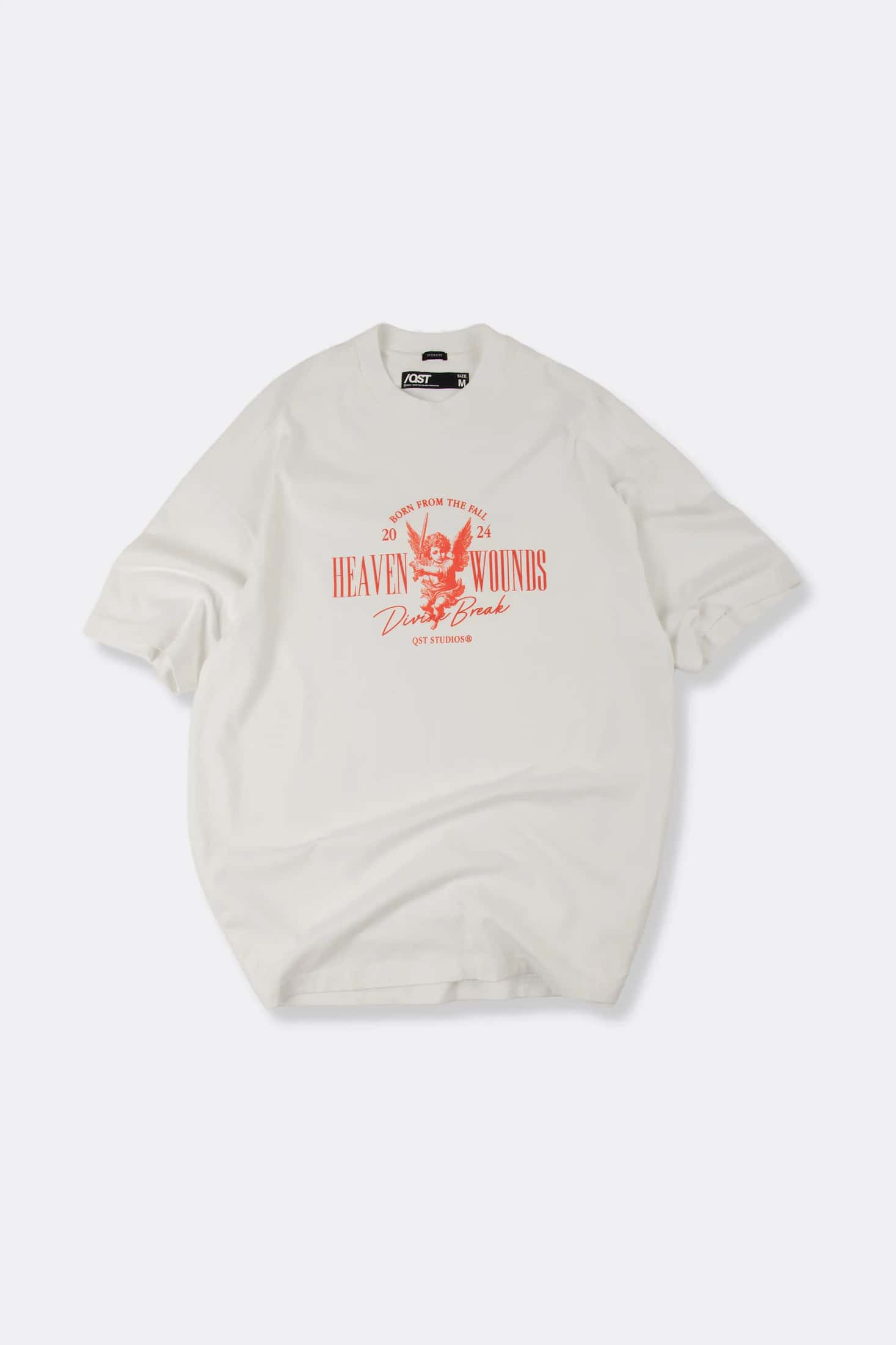 CAMISETA MANGA CORTA COLOR IVORY