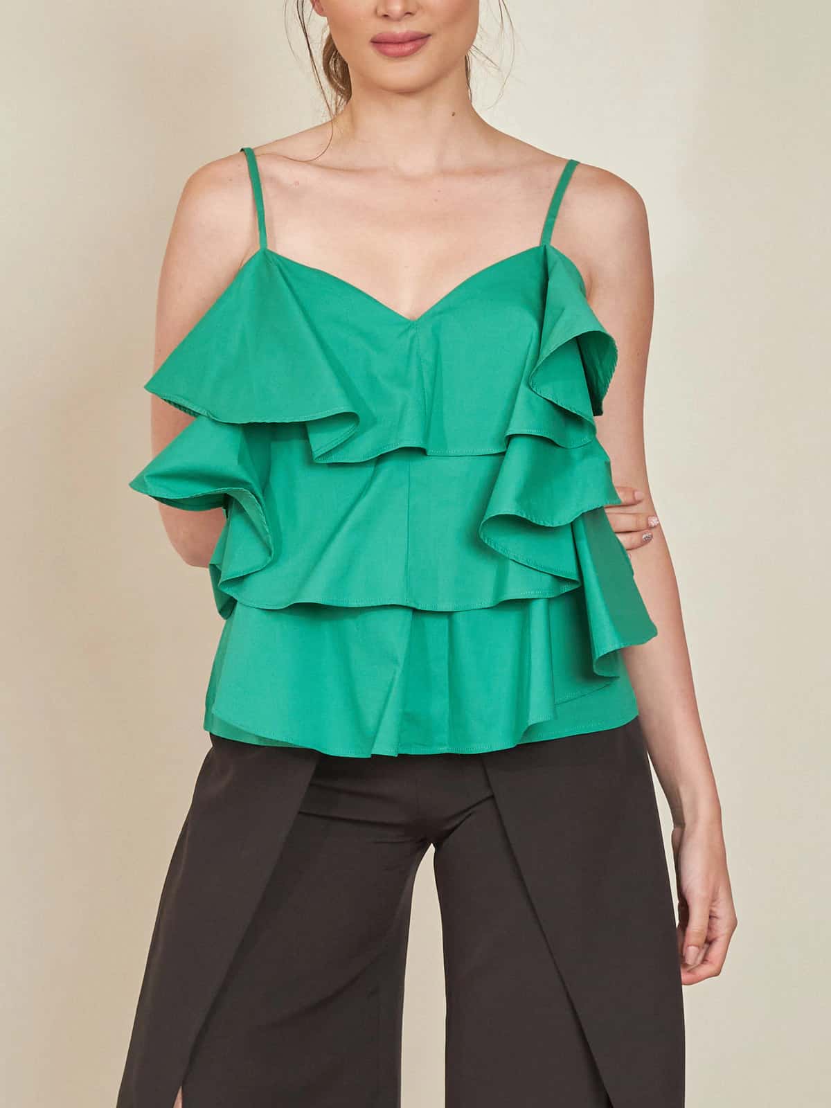 Blusa Salonica Verde - miniatura 1