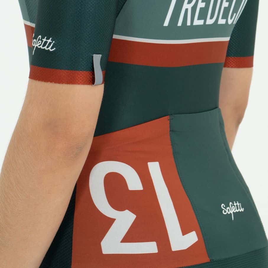CAMISA CICLISMO MANGA CORTA TREDECIM PARA MUJER - miniatura 3