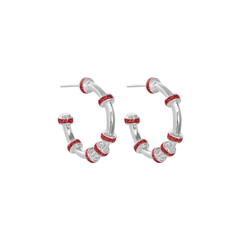 Candongas Hula Baby Plata - miniatura 2
