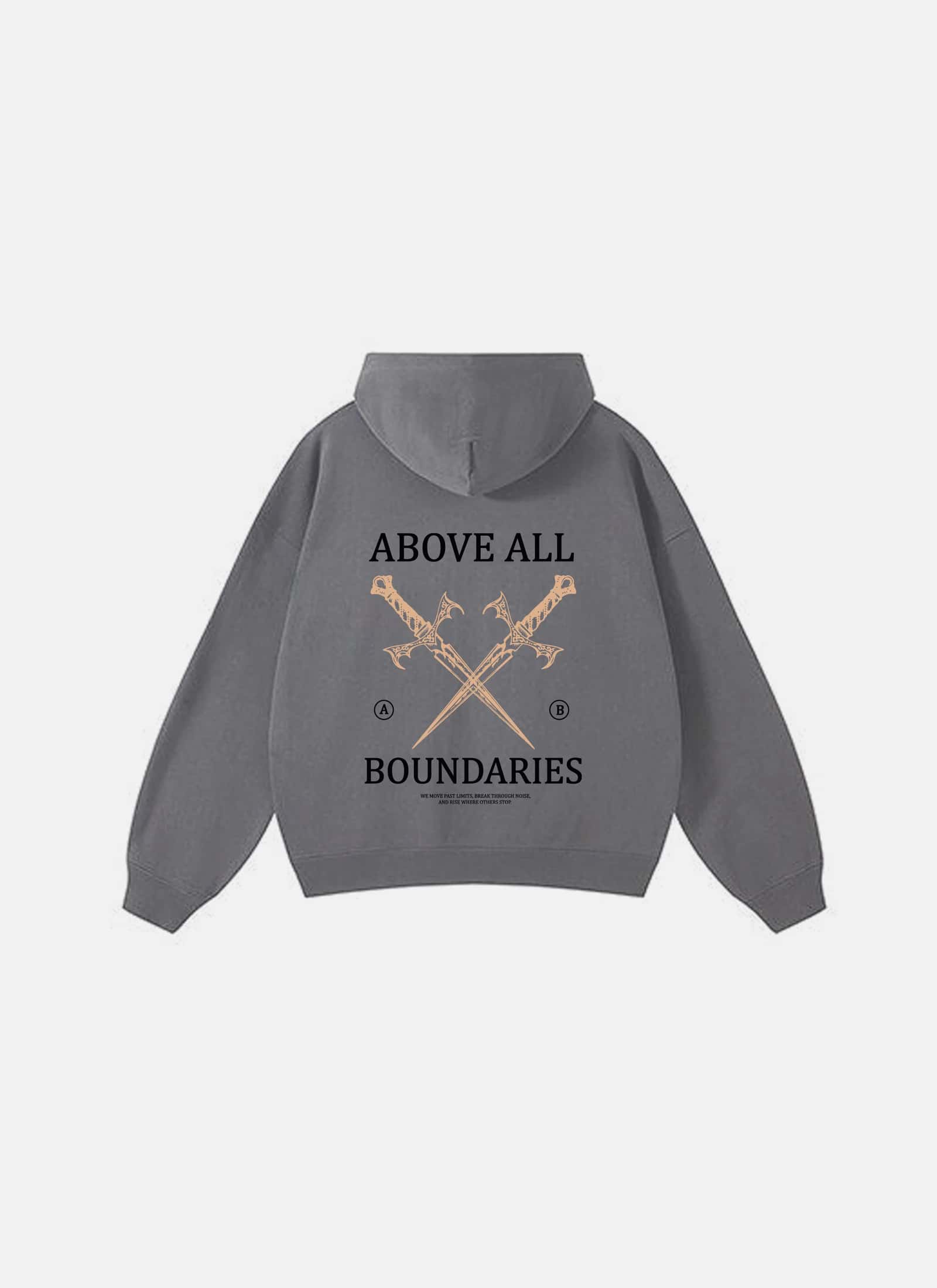 Boundaries Hoodie Grey