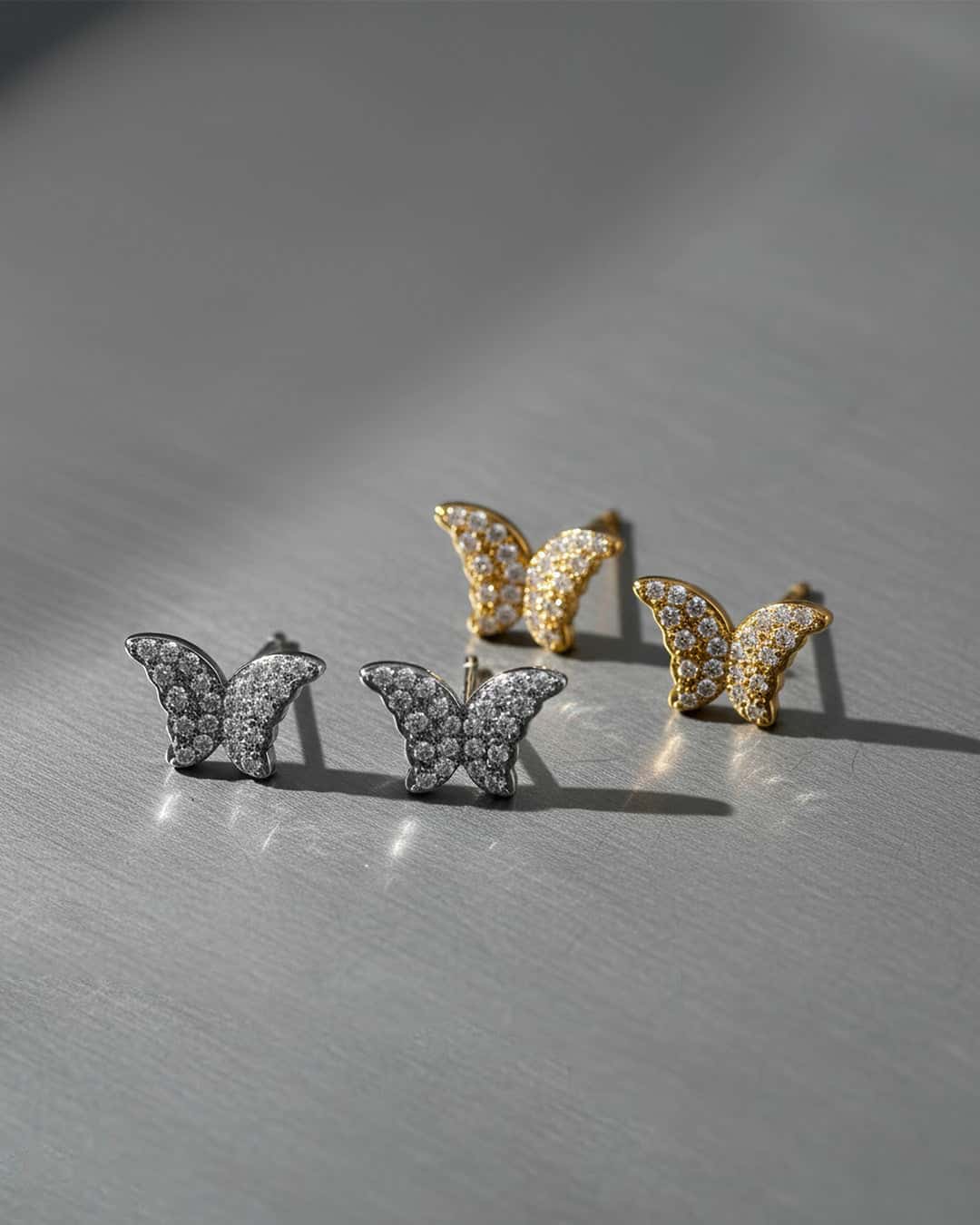 Aretes Mariposa