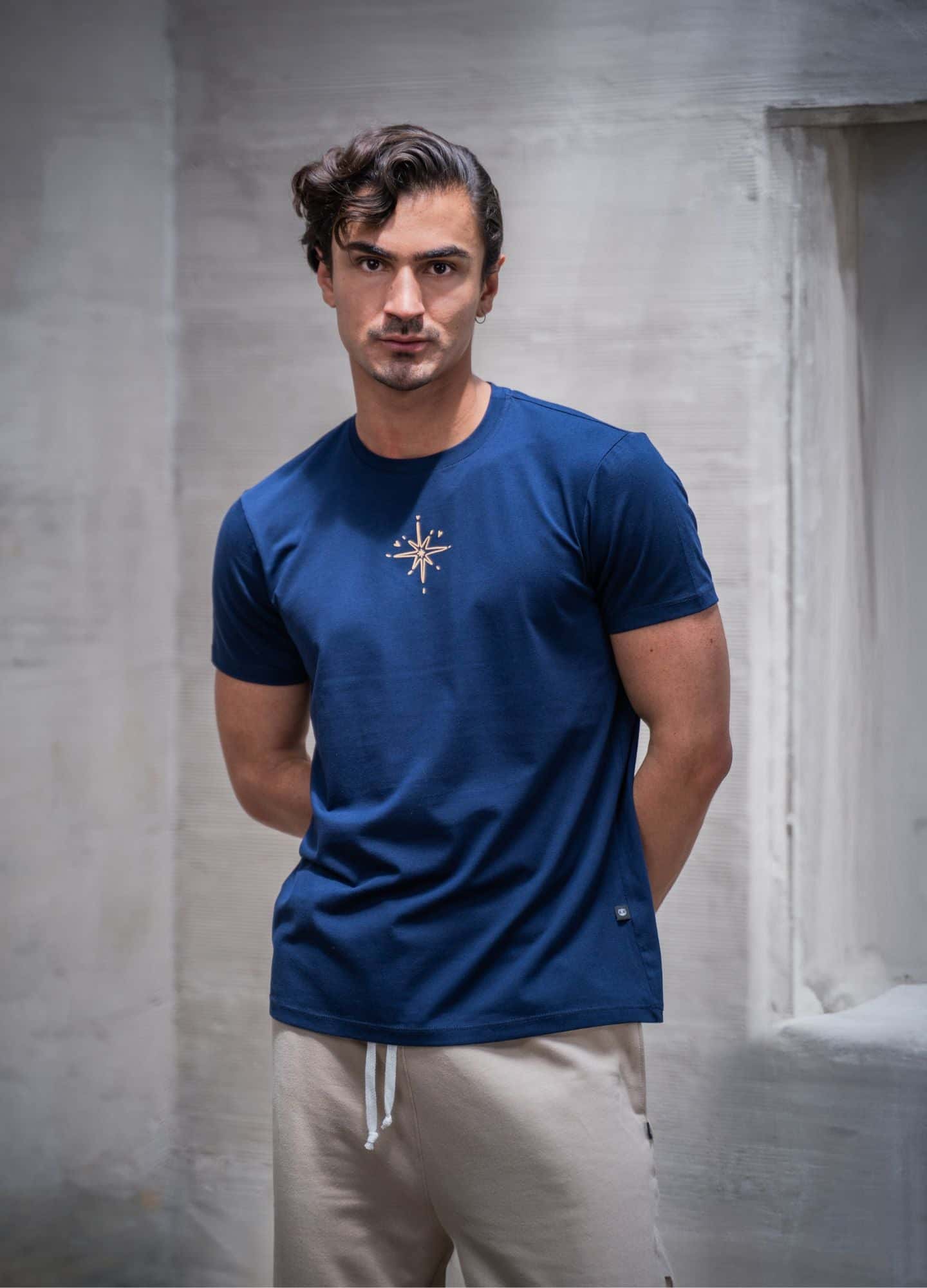 Camiseta Estrella – Azul