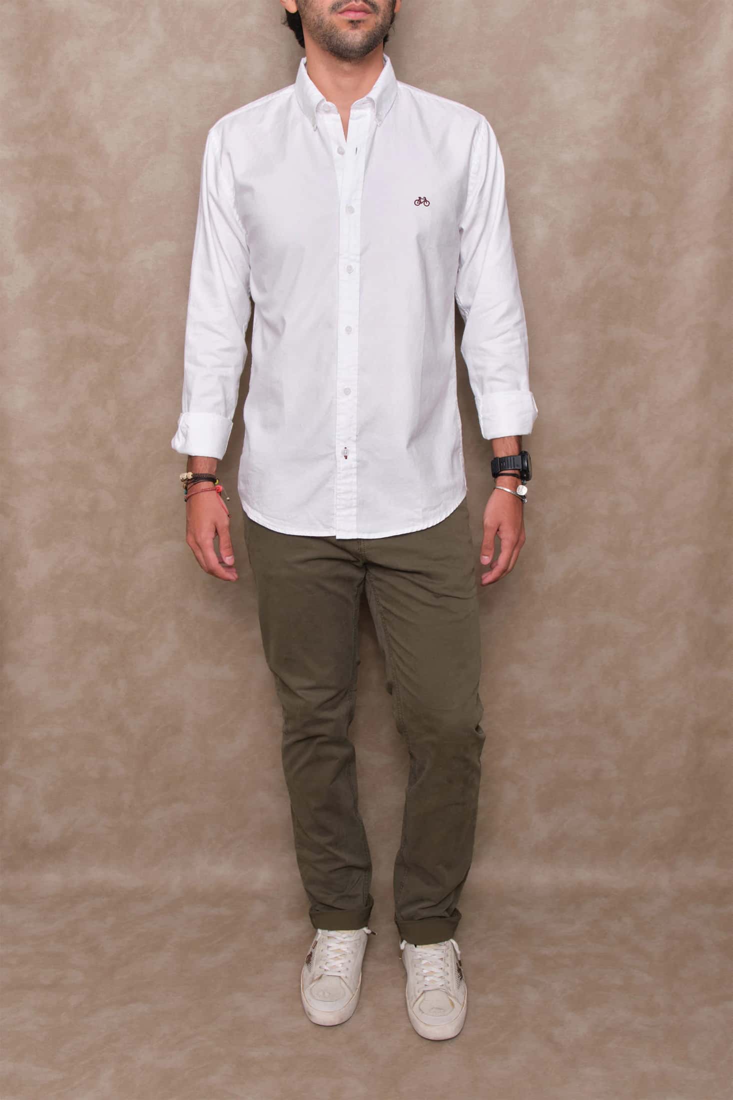 CAMISA OXFORD BLANCO