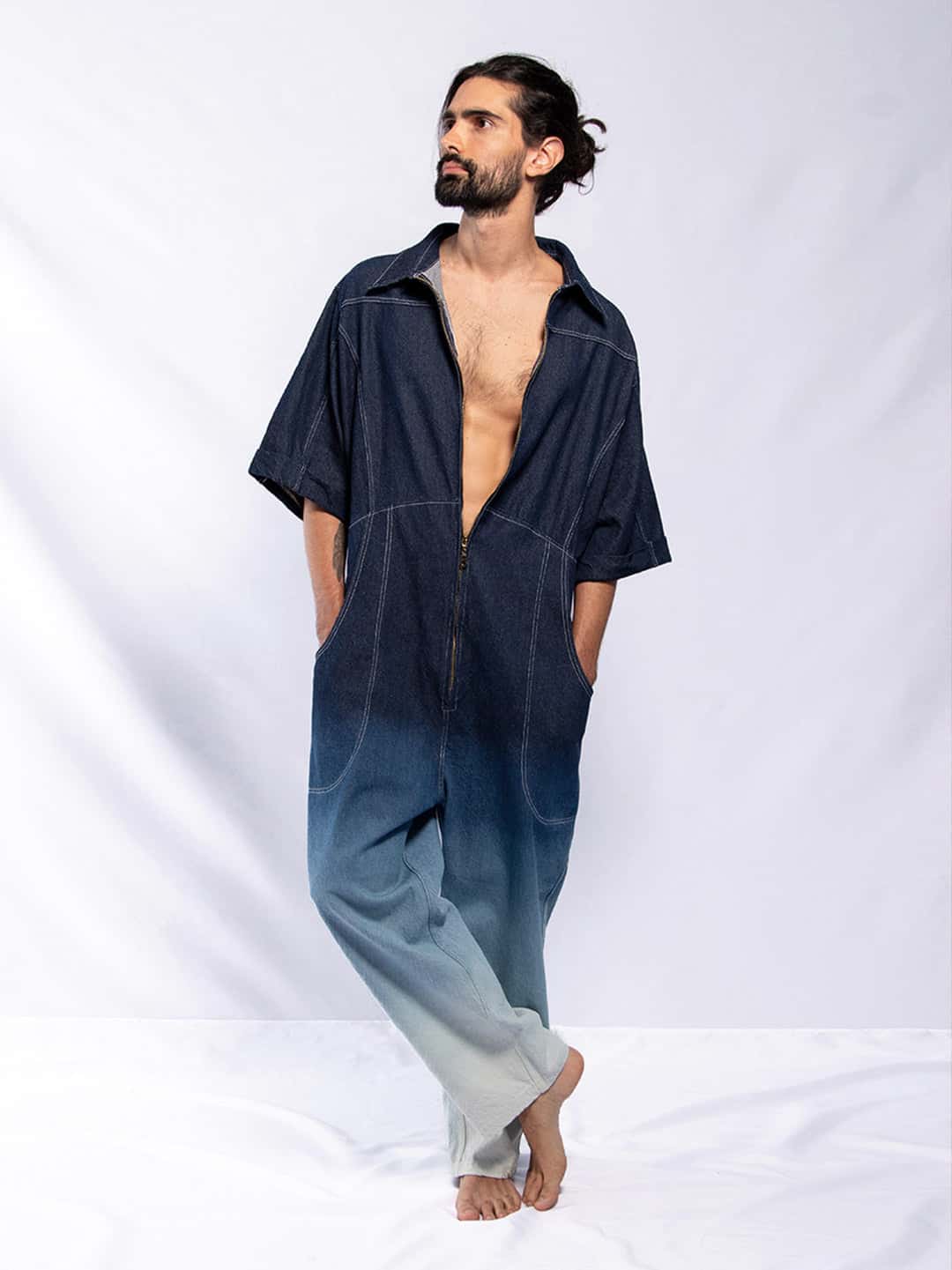 Enterizo en Denim Lavado - miniatura 2