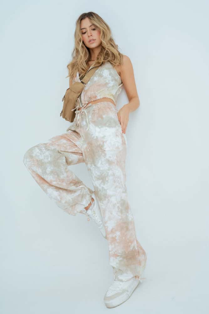 Pantalon Amplio Tie Dye