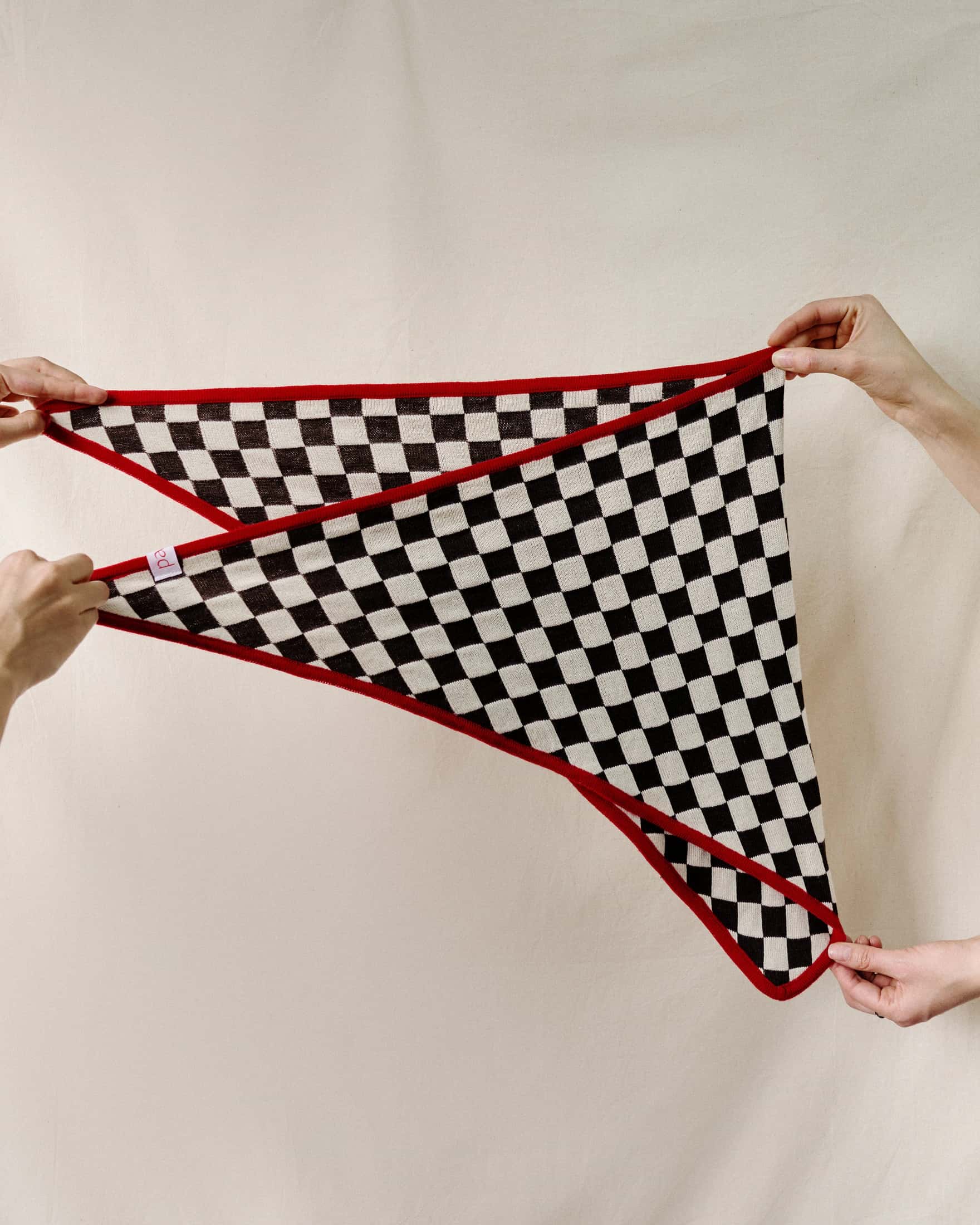 Bandana Tejida Cuadros - miniatura 2