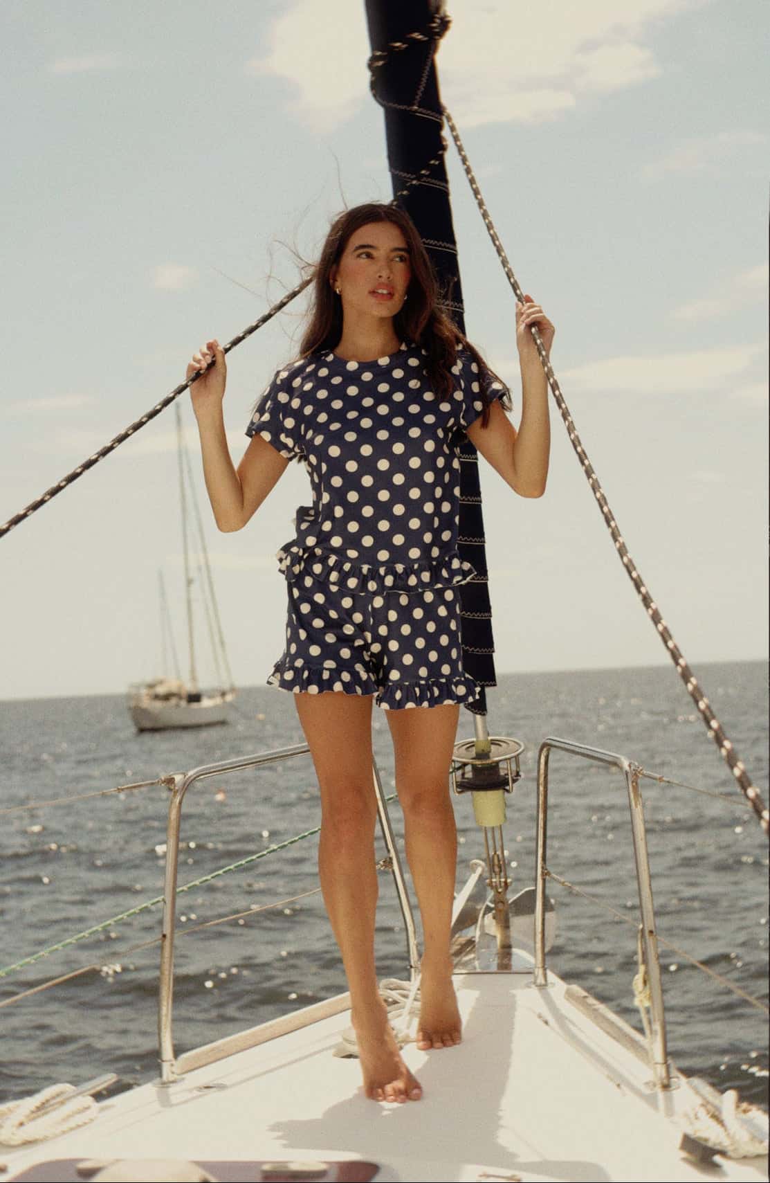 Set Short Portofino Gray Dot - miniatura 2