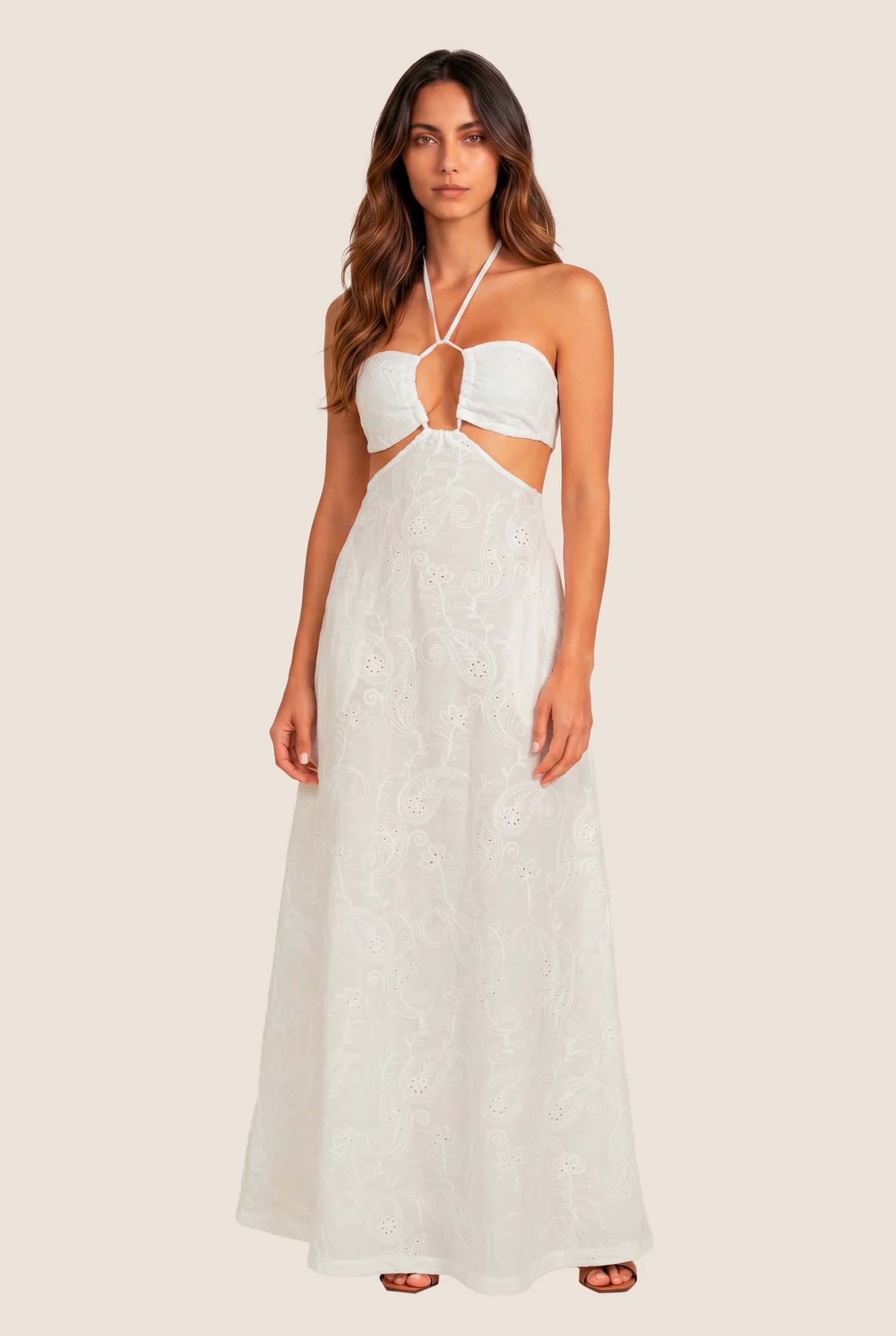 Vestido largo Dahlia - Essentials