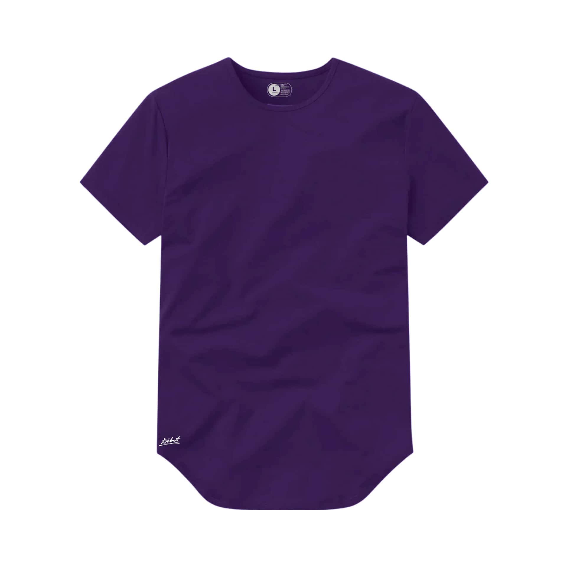 Camiseta Básica Curve Morado