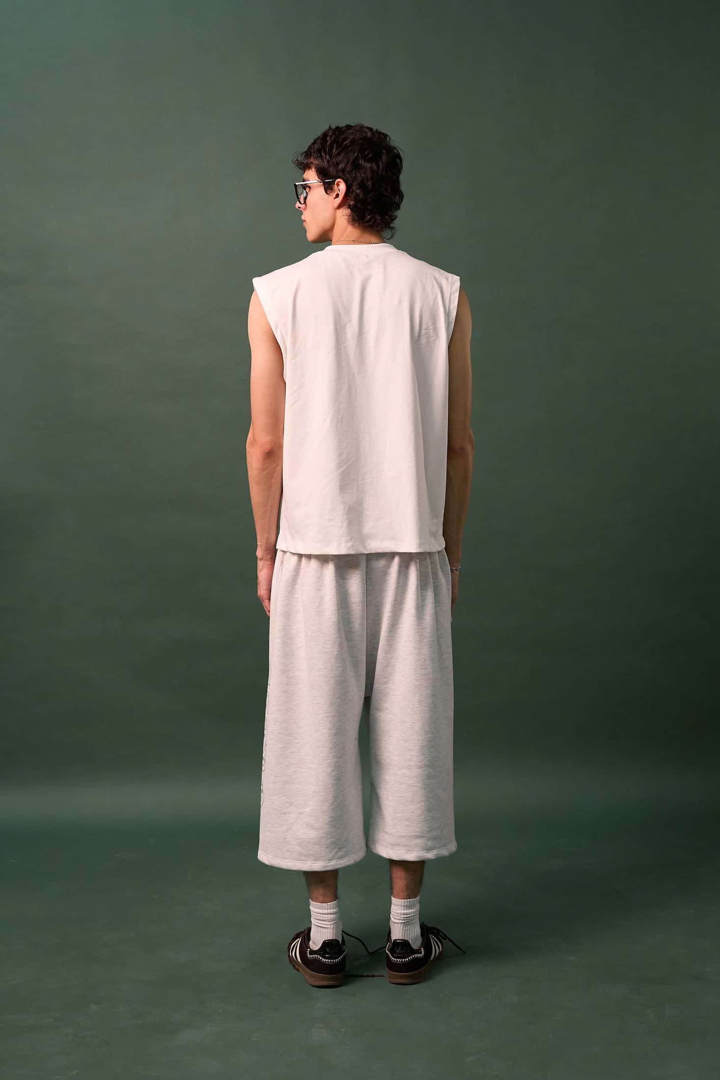 Muscle Tee Blanca - - miniatura 4