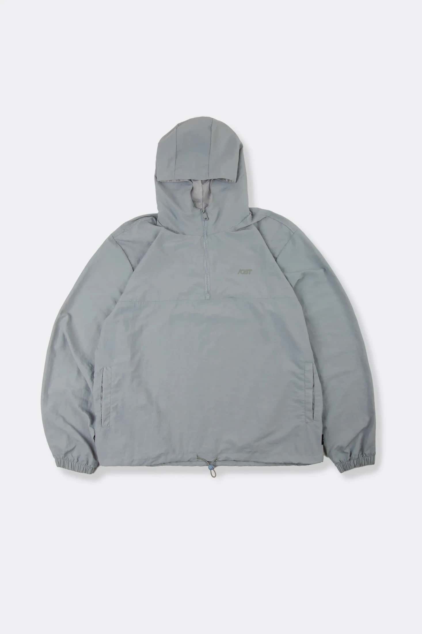 CHAQUETA ROMPEVIENTOS COLOR GRIS CLR