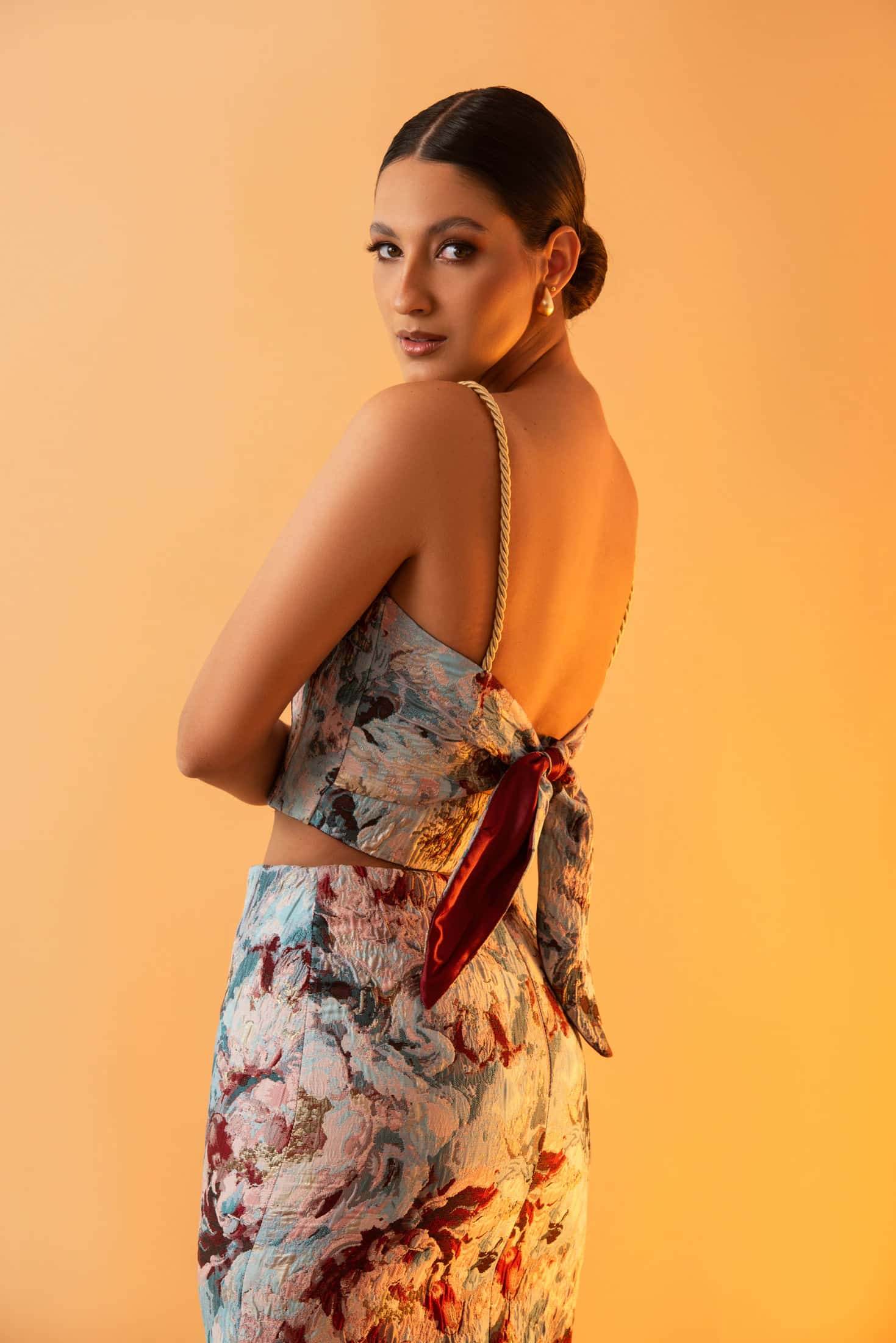 OFELIA - Burgundy Print - miniatura 2