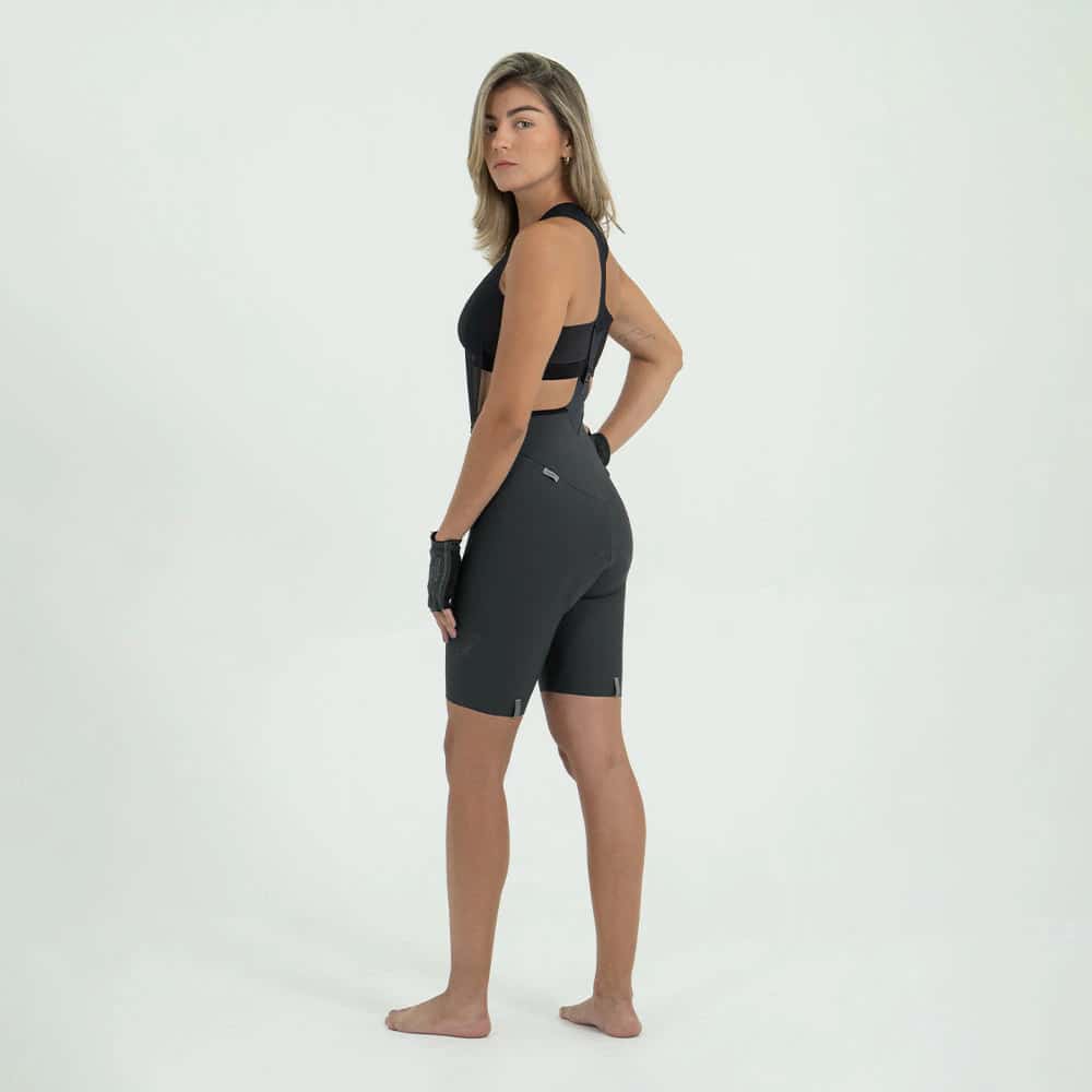 PANTALONETA CICLISMO TOSCANA 2.0 + GRIGIO PARA MUJER - miniatura 2