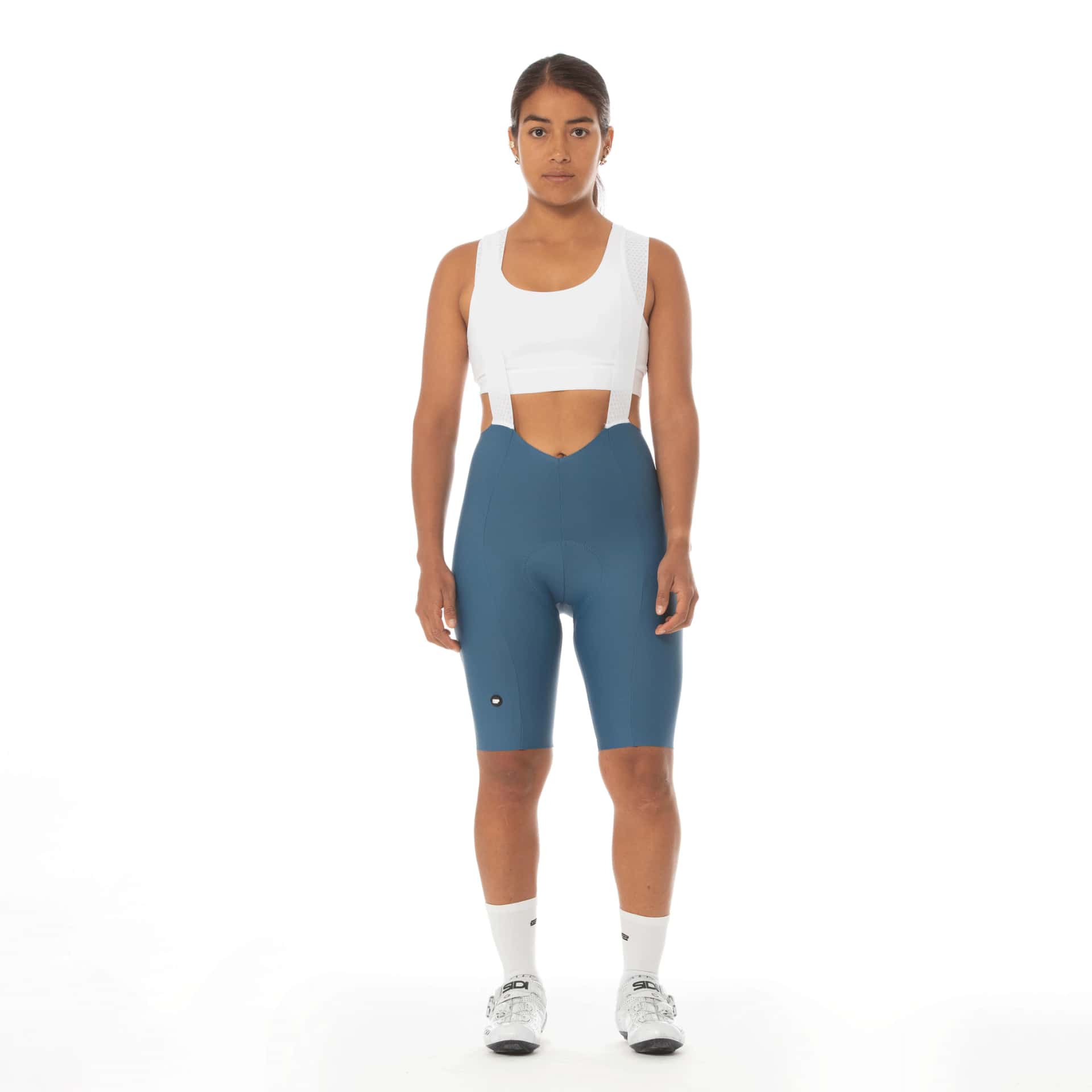Pantaloneta Venge azul índigo con  cortes masculina - miniatura 6