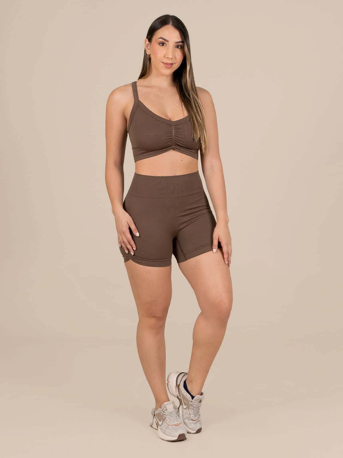 Talia short set seamless cafe
