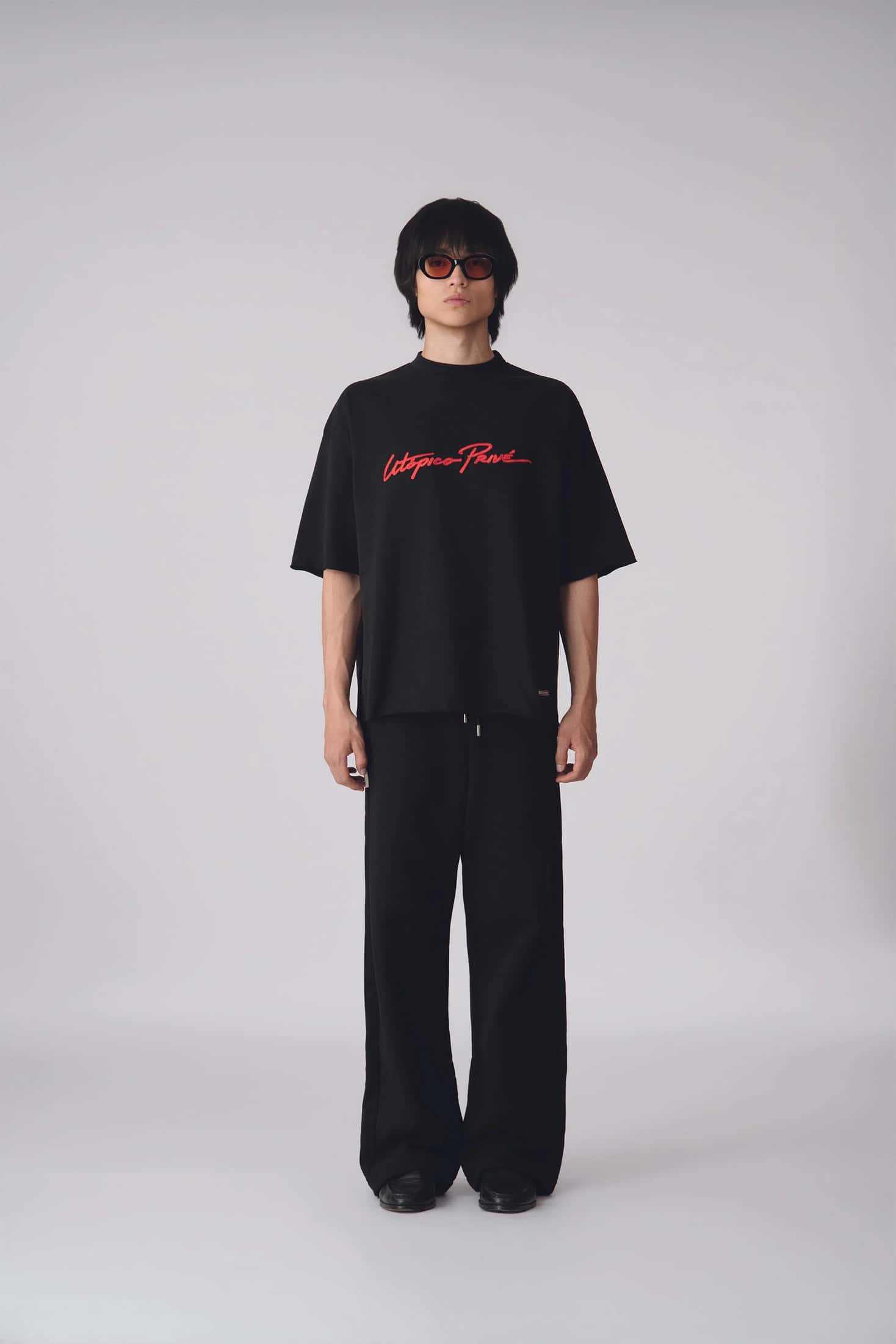 CAMISETA NEGRA - EXTENSED BOXY FIT - miniatura 2