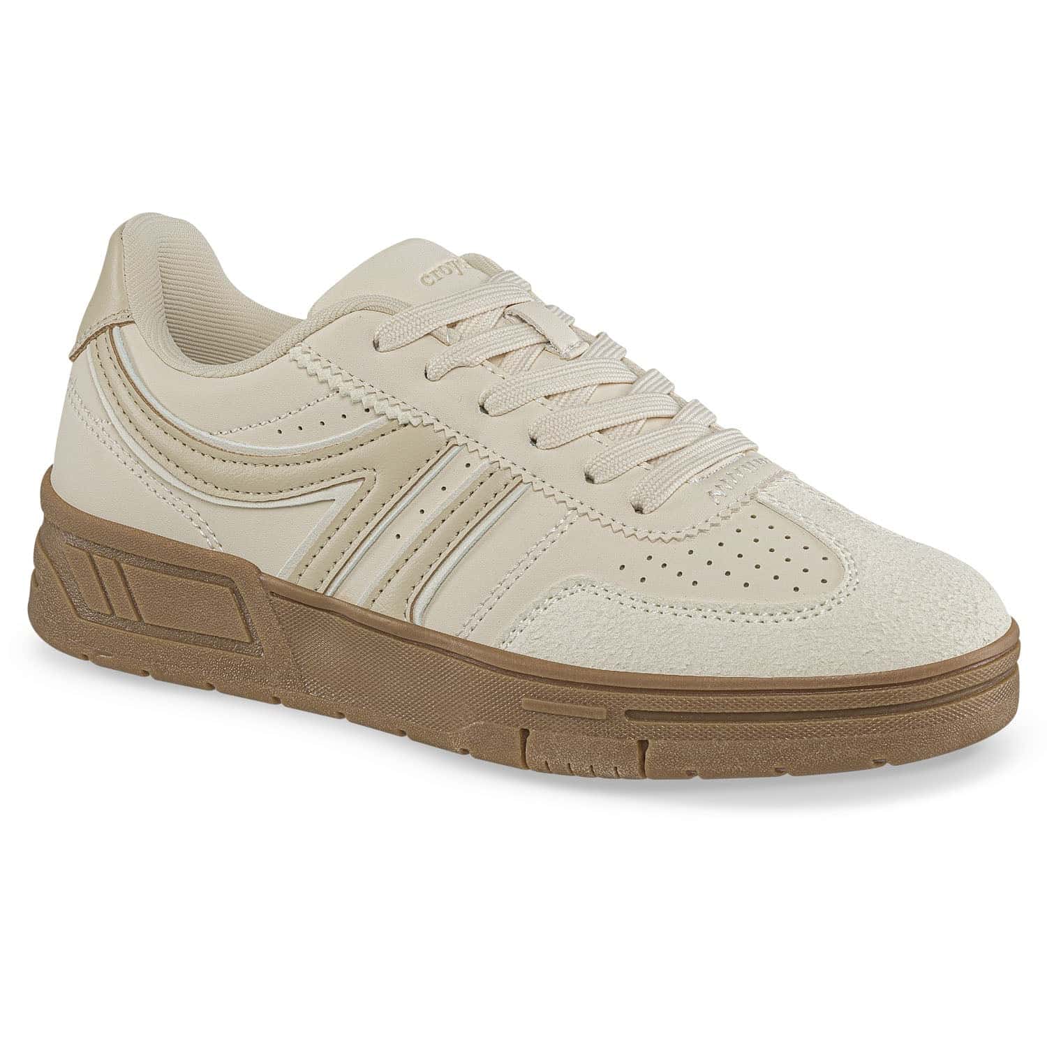 Tenis Casuales Quader Marfil Croydon para Mujer