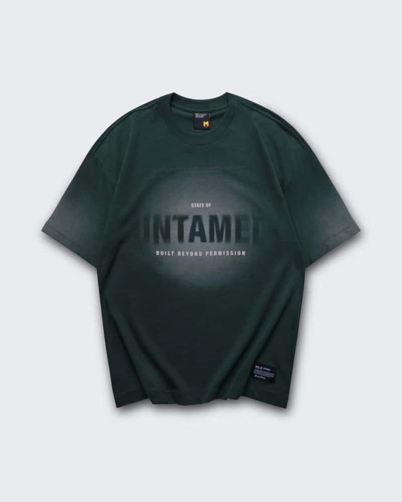 Camiseta Verde Oversize Untamed - miniatura 6