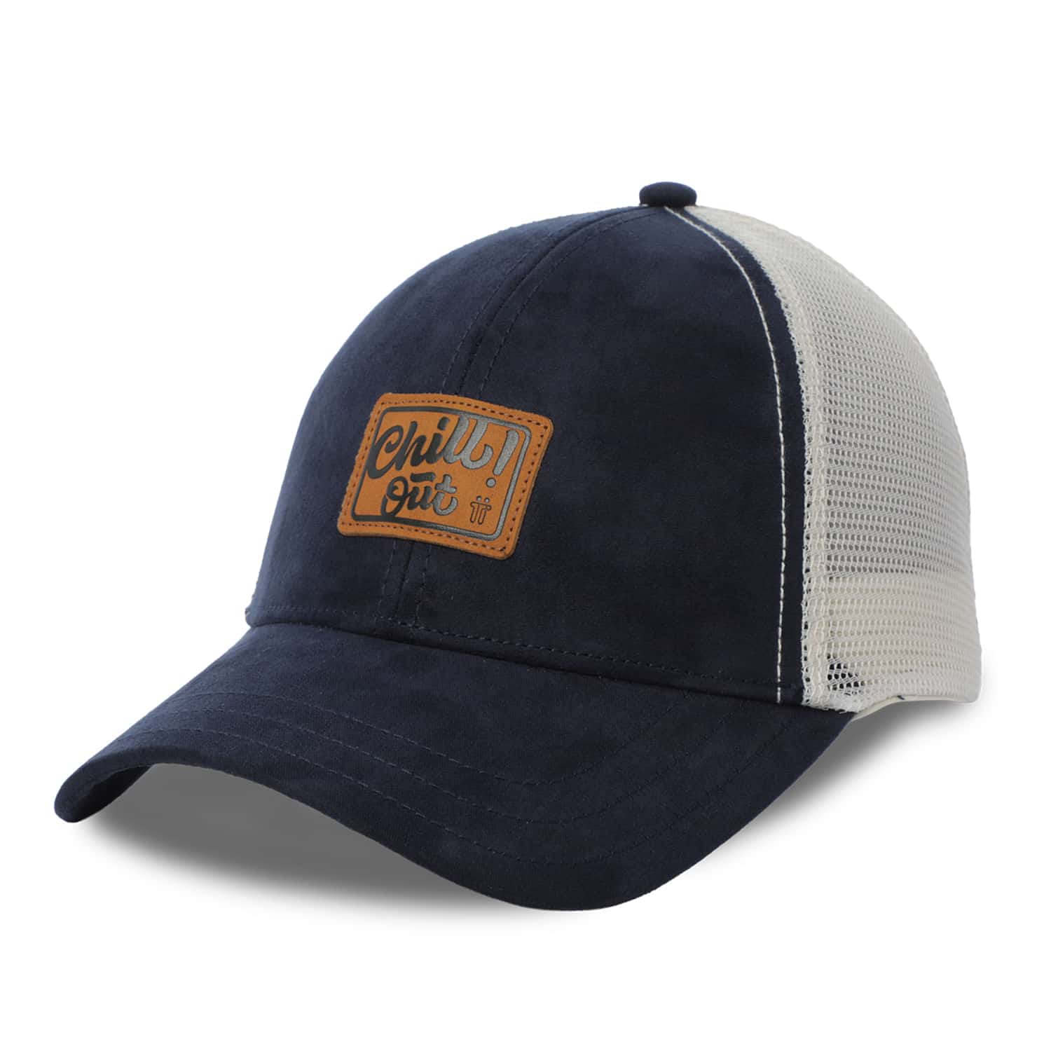 Gorra Camionera Voltty color Azul/Blanca/
