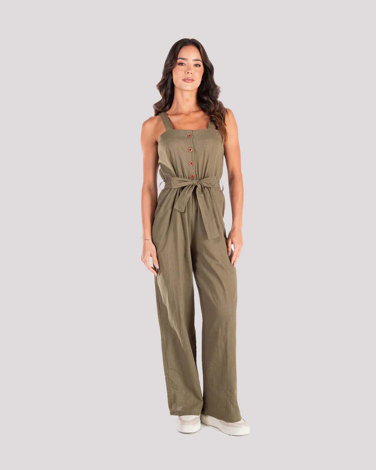 Enterizo verde para mujer