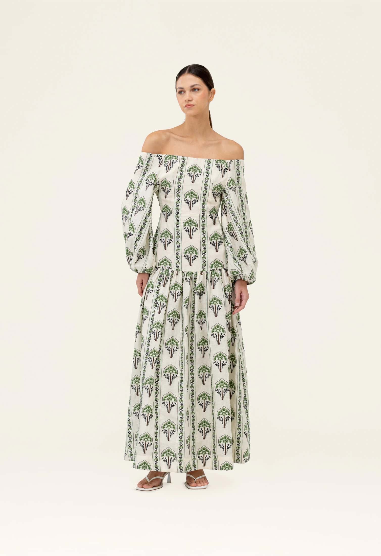 Senlis Moriche Maxi Dress - miniatura 1