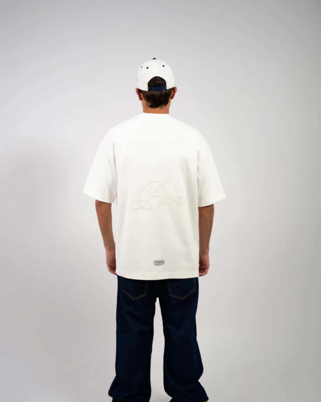 WHITE LOGO T-SHIRT - miniatura 4
