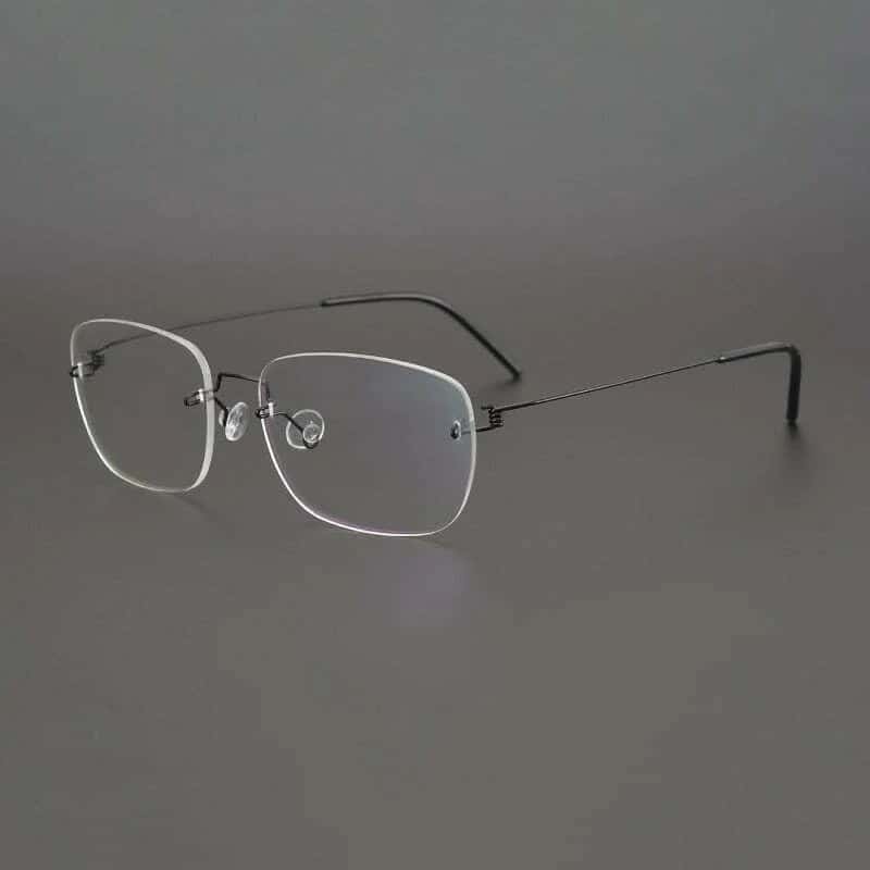 LINDBERG Air Titanium Rimless Black
