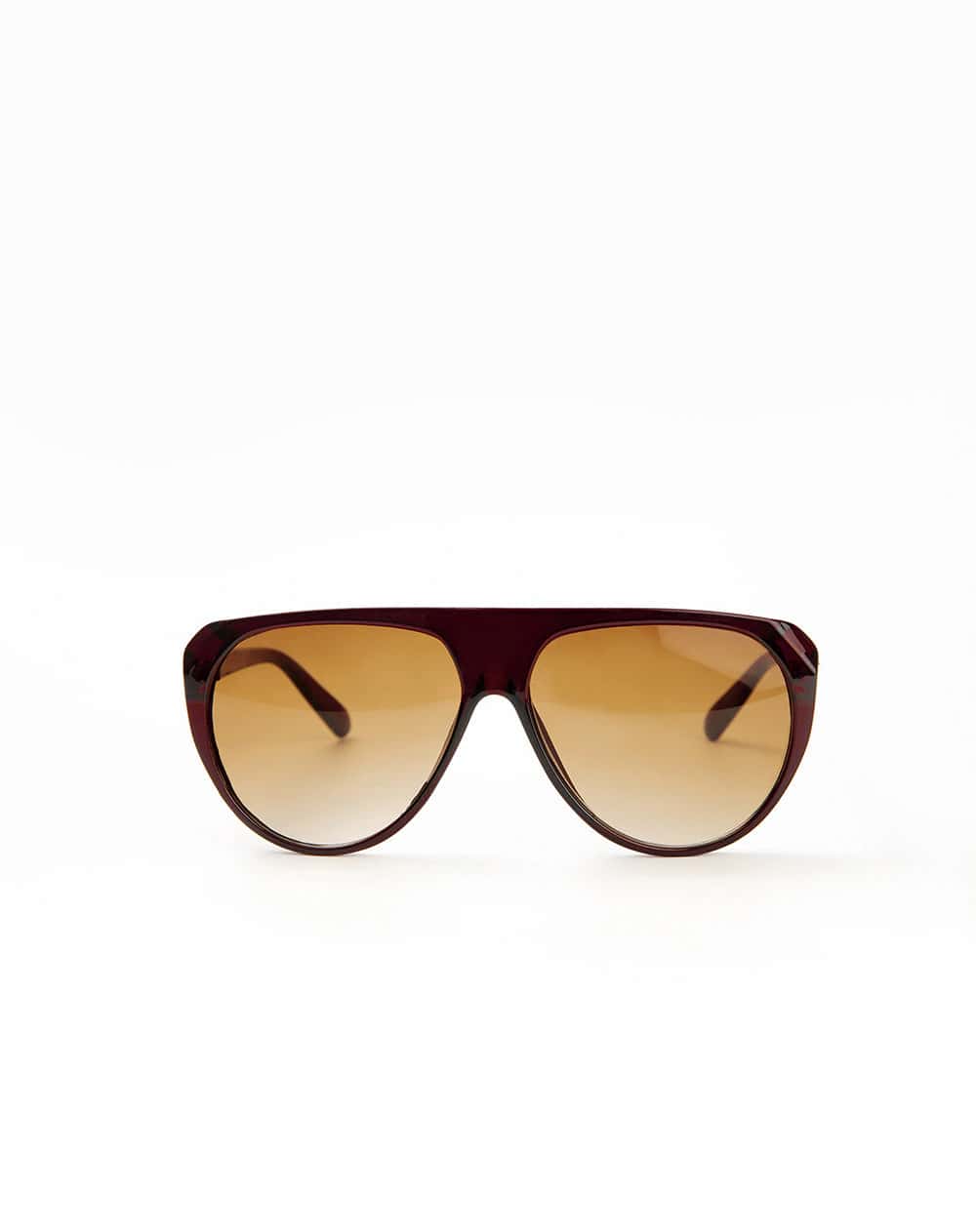 Gafas de sol filtro UV400 lentes degradados café mujer
