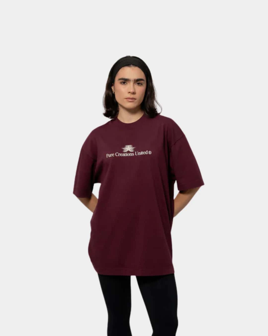 STILL HUNGRY BURGUNDY T-SHIRT - miniatura 2