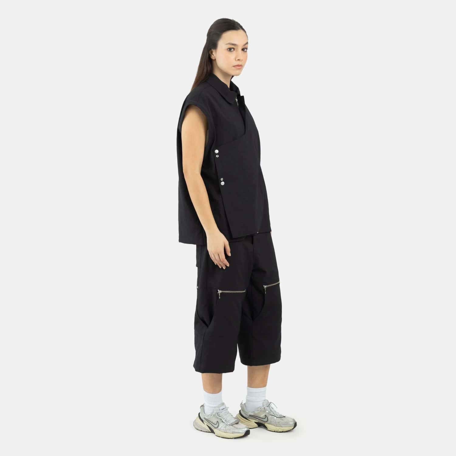 Pantalón Active Convertible Negro