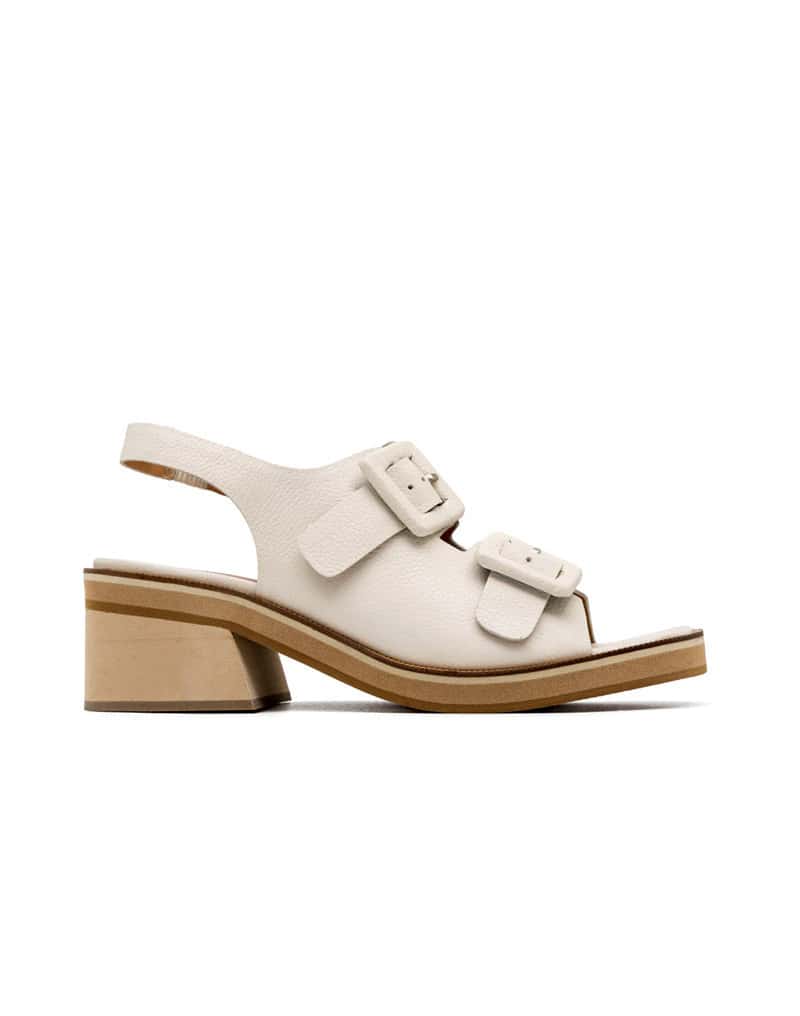 Sandalia plataforma de cuero  REF SDI1724