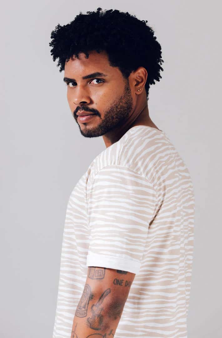 Camiseta print cebra