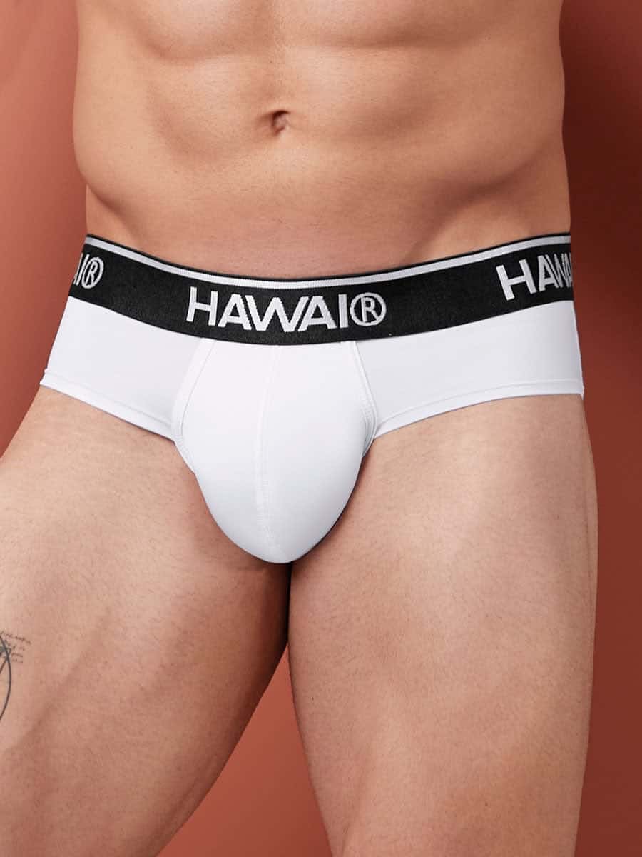 Hip Brief en Microfibra Para Hombre Color Blanco