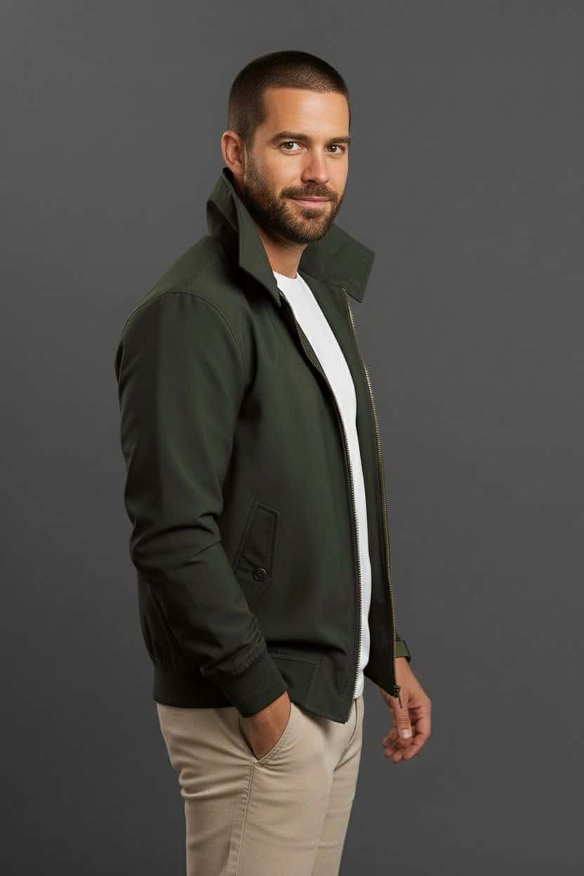 Chaqueta Harrington