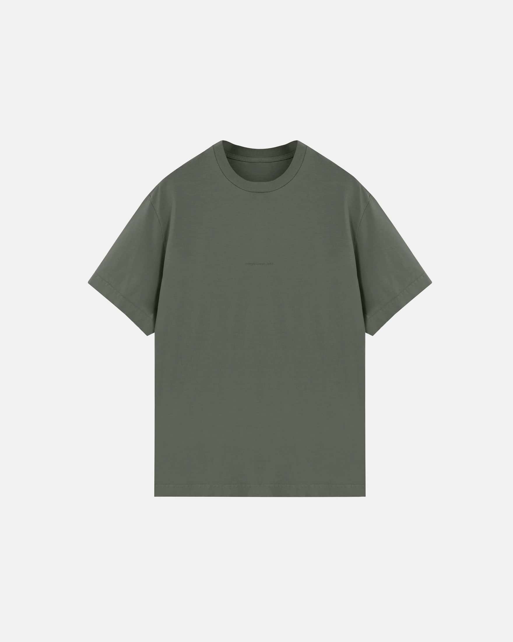 Basics Undergold Company Regular Fit Tshirt Olive Green