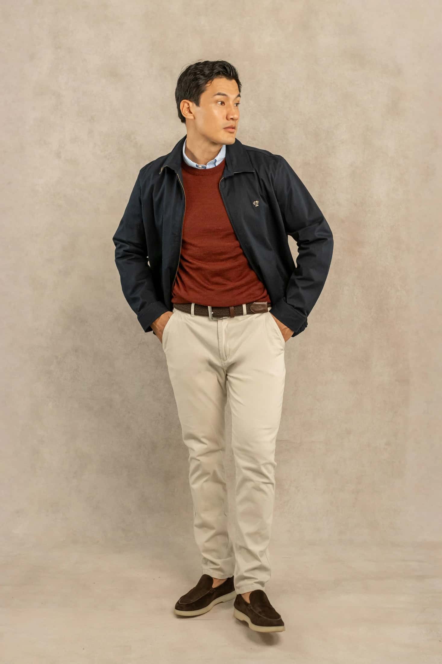 Chaqueta Kyoto Azul Oscuro - miniatura 2