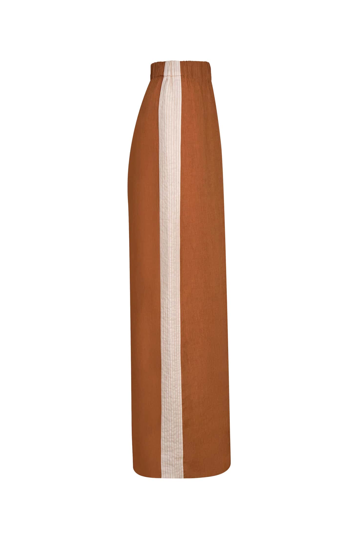San Antonio Linen Pants / Brown & Ivory - miniatura 4