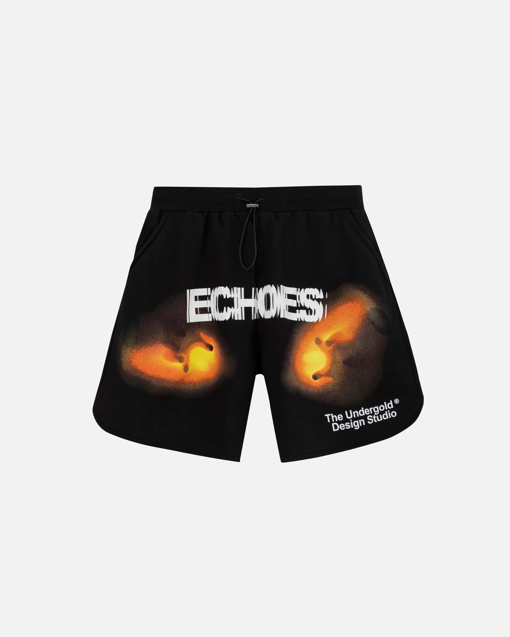 Echoes Pulse Biased Shorts Black - miniatura 8