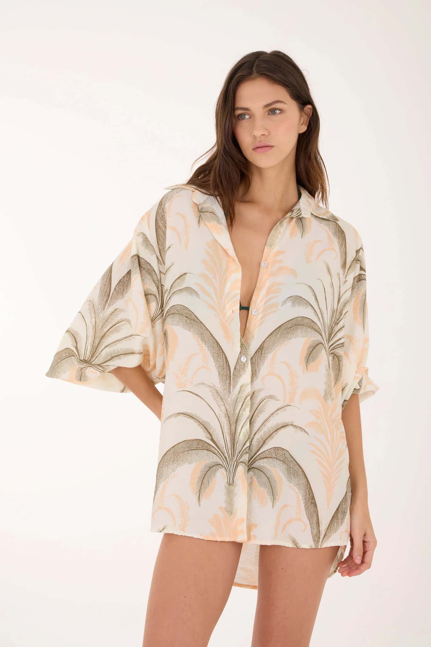 Ivory Sunset Oasis Akumal Shirt