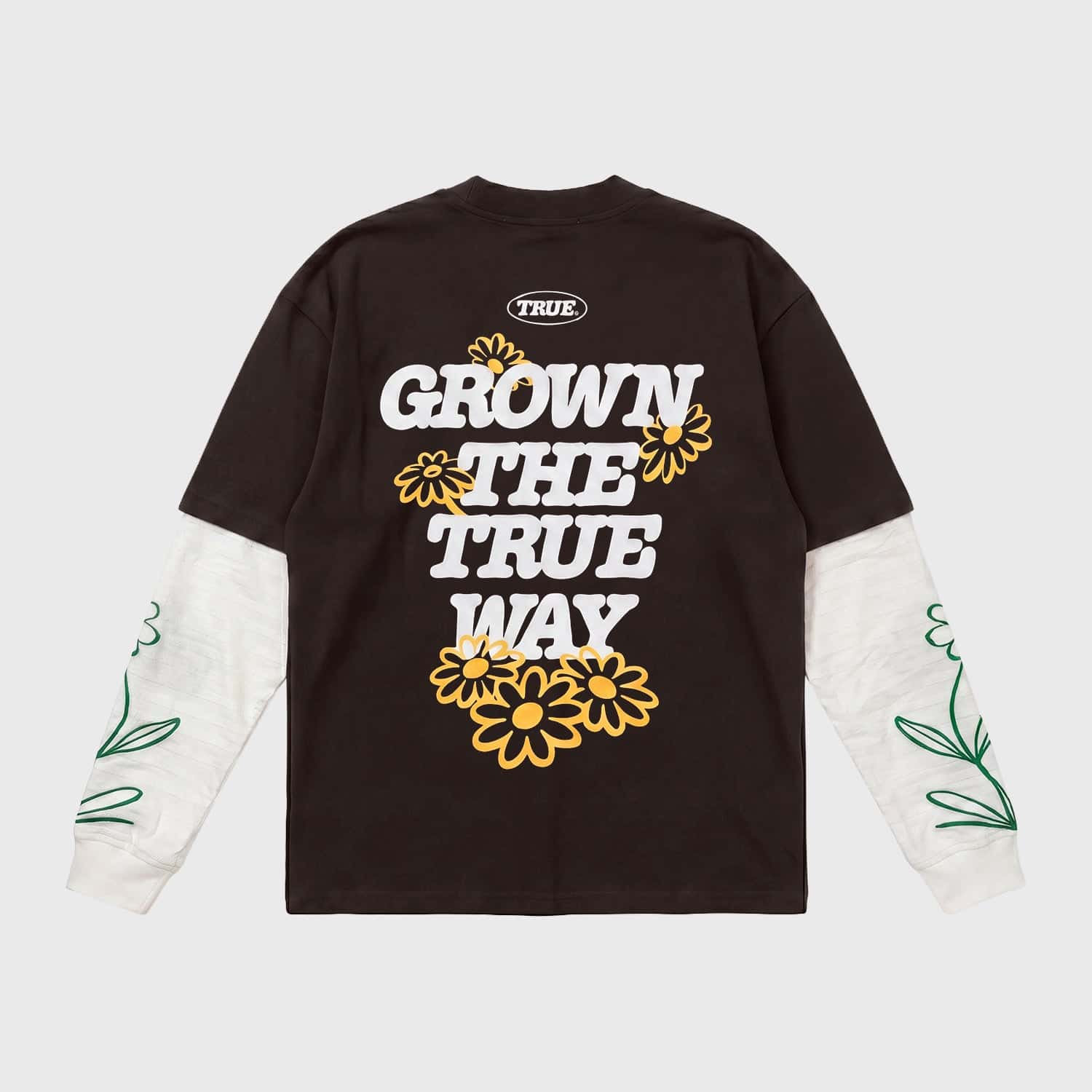 True Way Boxy LS - Brown